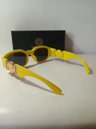 Gafas de sol Lujo Amarillas Doradas