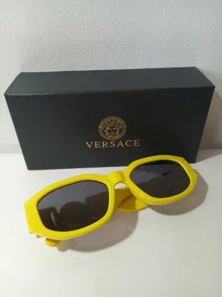 Gafas de sol Lujo Amarillas Doradas