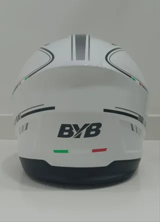 Casco Jet Talla M/L Blanco Nuevo