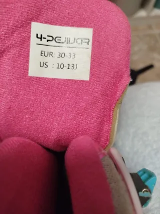 Patines infantiles unicornio talla ajustable