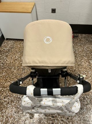 Carro Bugaboo Rosa y marrón