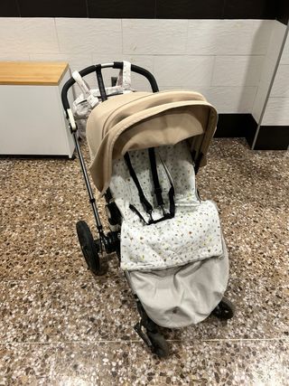 Carro Bugaboo Rosa y marrón
