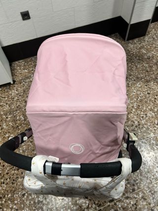 Carro Bugaboo Rosa y marrón