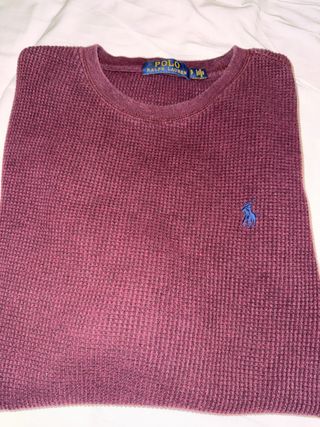 Jersey Polo Ralph Lauren Burdeos Talla S