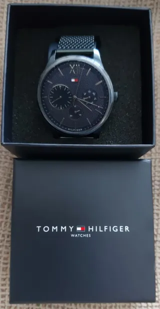 Reloj Tommy Hilfiger Hombre Azul/Plata