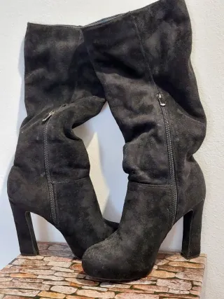 Stivali donna neri tacco alto