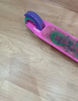 Patinete infantil rosa y morado