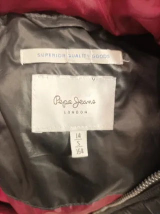 Chaqueton acolchado con capucha Pepe Jeans Talla S