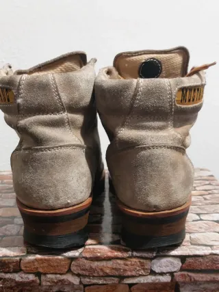 MUST Scarponcini Donna Beige/Marrone