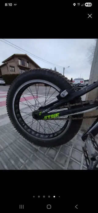 Bicicleta Trial Jitsie Negra