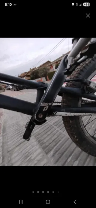 Bicicleta Trial Jitsie Negra