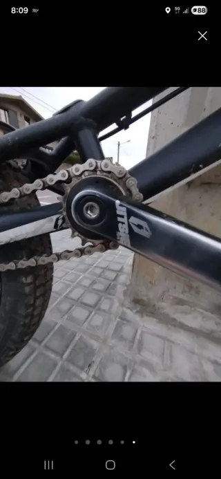 Bicicleta Trial Jitsie Negra