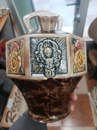 Botijo antiguo Virgen de la Cabeza Andújar