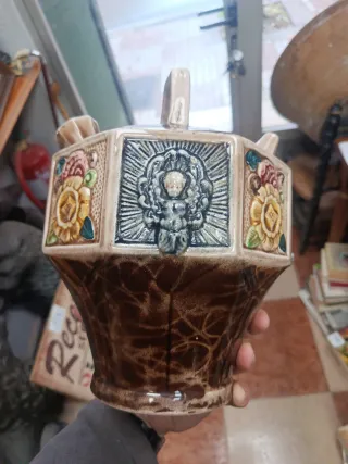 Botijo antiguo Virgen de la Cabeza Andújar