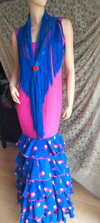 Traje Flamenca Manuela Macías Talla 38
