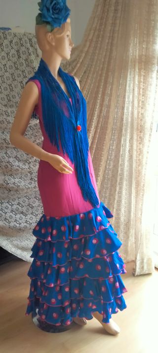 Traje Flamenca Manuela Macías Talla 38