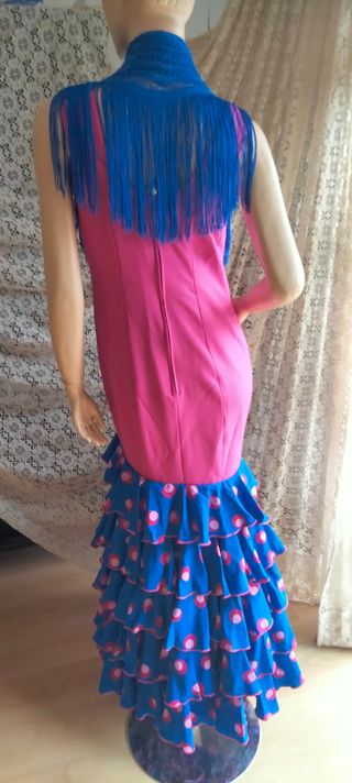 Traje Flamenca Manuela Macías Talla 38
