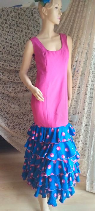 Traje Flamenca Manuela Macías Talla 38