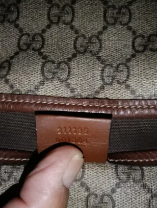 Borsa Gucci GG Supreme Sherry Vintage