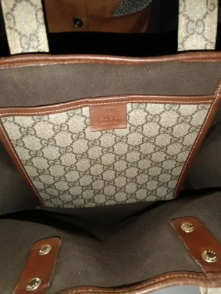 Borsa Gucci GG Supreme Sherry Vintage