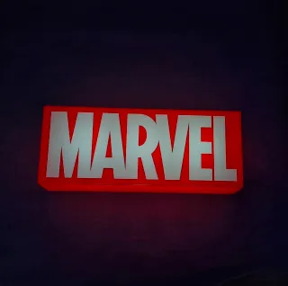 Lámpara Logo Marvel Paladone
