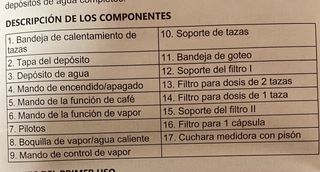 Cafetera Princess Expreso y Cápsulas