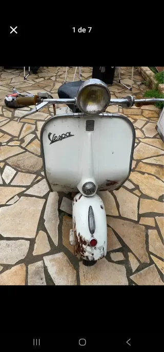 Vespa 125 ACMA 1955 Francesa