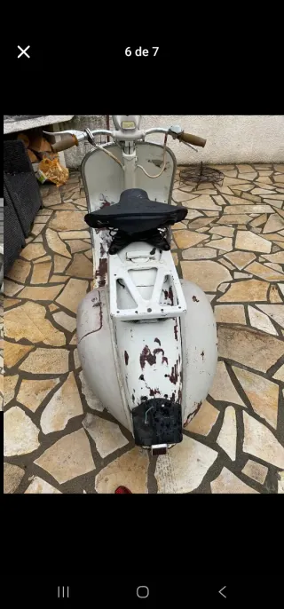 Vespa 125 ACMA 1955 Francesa