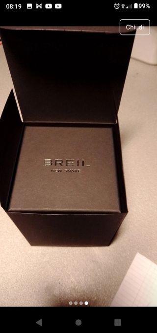 Bracciale Breil Snake Argento