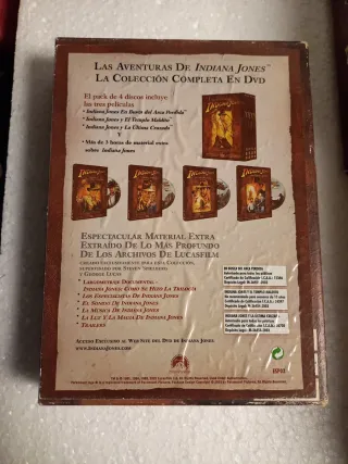Colección Indiana Jones Completa DVD
