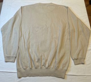 Felpa Champion Vintage Beige XL Logo Ricamato