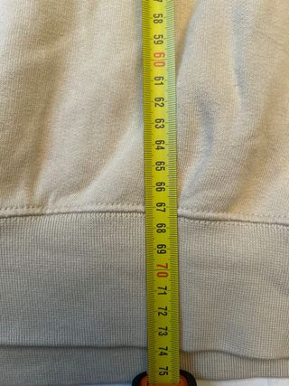 Felpa Champion Vintage Beige XL Logo Ricamato