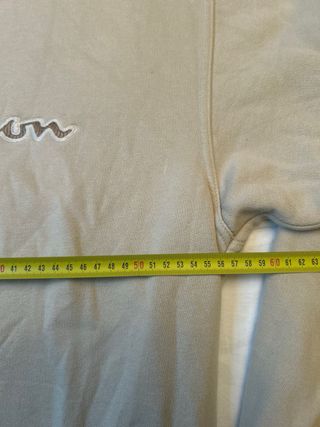 Felpa Champion Vintage Beige XL Logo Ricamato