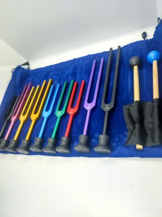 Set 9 Diapasoni Solfeggio Colorati