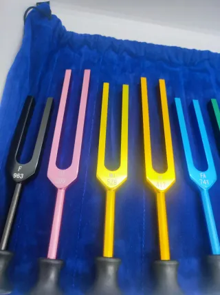 Set 9 Diapasoni Solfeggio Colorati