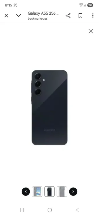 Samsung Galaxy A55 5G negro