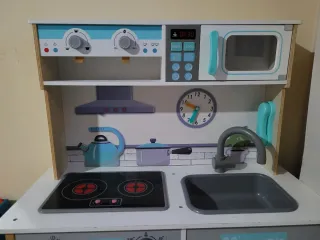 Cocinita de madera Aldi