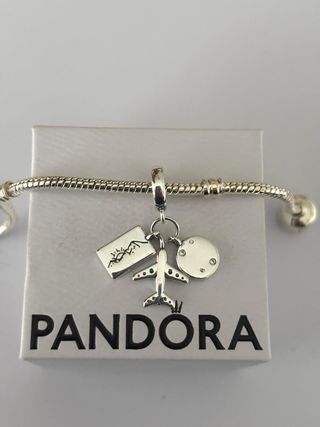 Charm S925 Avión y Globo