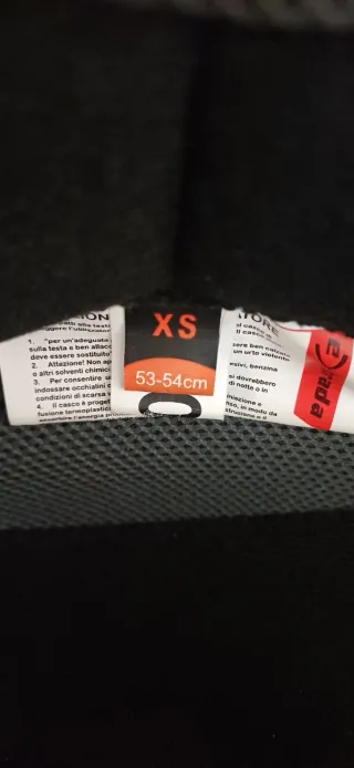 Casco nero jet ExStrada con visiera taglia XS