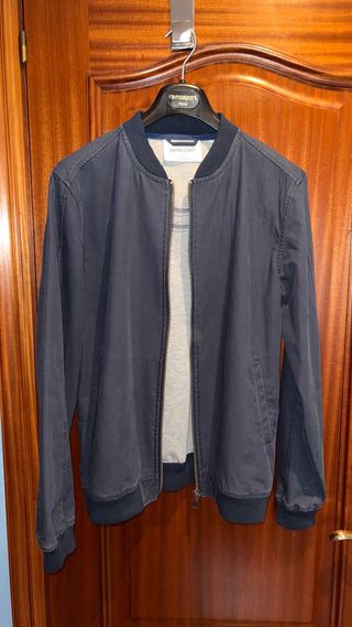 Chaqueta Bomber Azul Marino ANEK JENDT