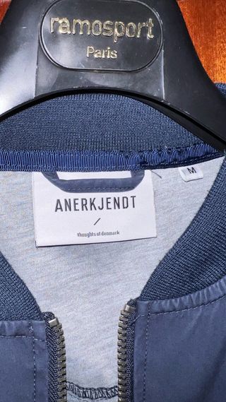 Chaqueta Bomber Azul Marino ANEK JENDT