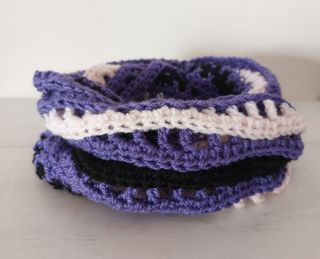 Bufanda nueva crochet infinita