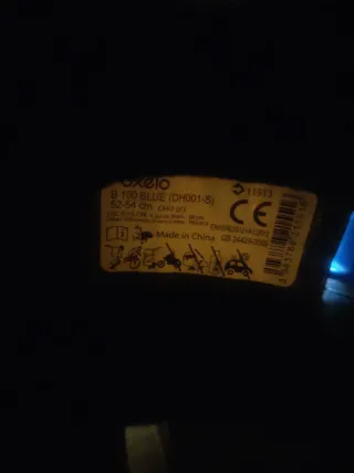 Casco infantil patines talla S 52-54 cm