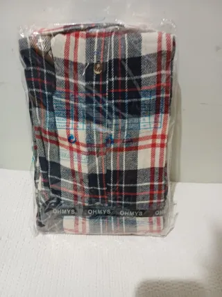 Camicia Flanella OHMYS a quadri Taglia M