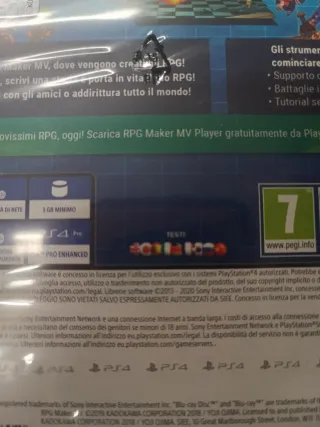RPG Maker MV PS4 Nuovo Sigillato