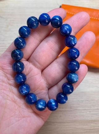 Pulsera de cuentas azules