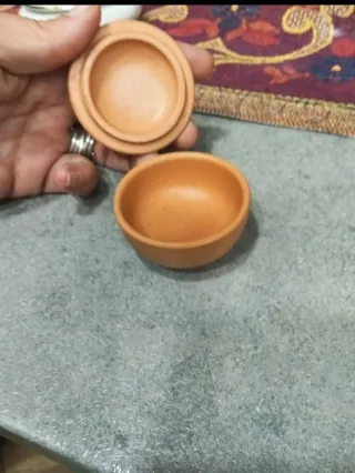 Portagioie in terracotta