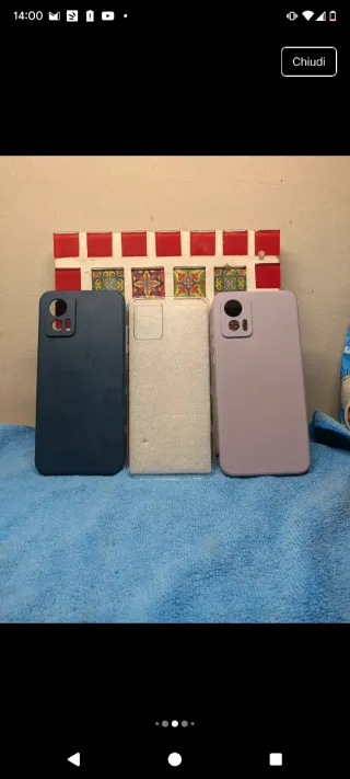 Motorola Edge 30 Neo Nero tripla Cover