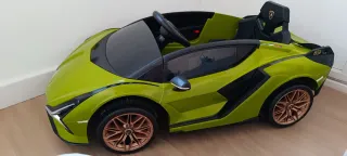 Coche Eléctrico Lamborghini Sian Verde