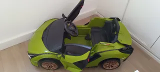 Coche Eléctrico Lamborghini Sian Verde
